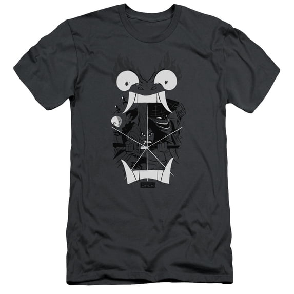 Samurai Jack Divisive S/S Adult 30/1 T-Shirt Charcoal