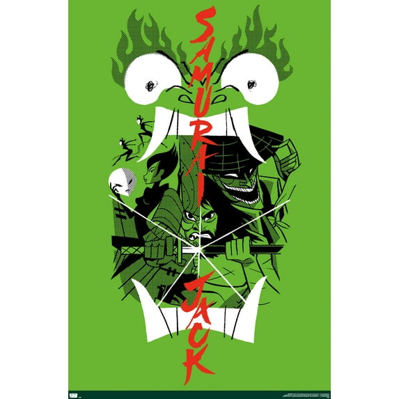 Samurai Jack - Ensemble Wall Poster, 14.725" x 22.375"