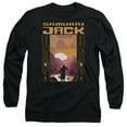 thumbnail image 1 of Samurai Jack Sunrise Long Sleeve Adult 18/1 T-Shirt Black, 1 of 1