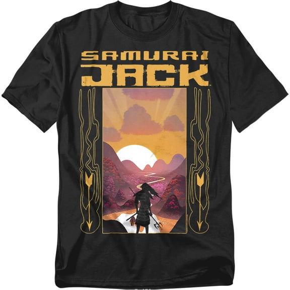 Samurai Jack T-Shirt Sunrise Unisex Graphic Tee For Men & Women
