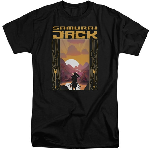 Samurai Jack - Sunrise - Tall Fit Short Sleeve Shirt - X-Large