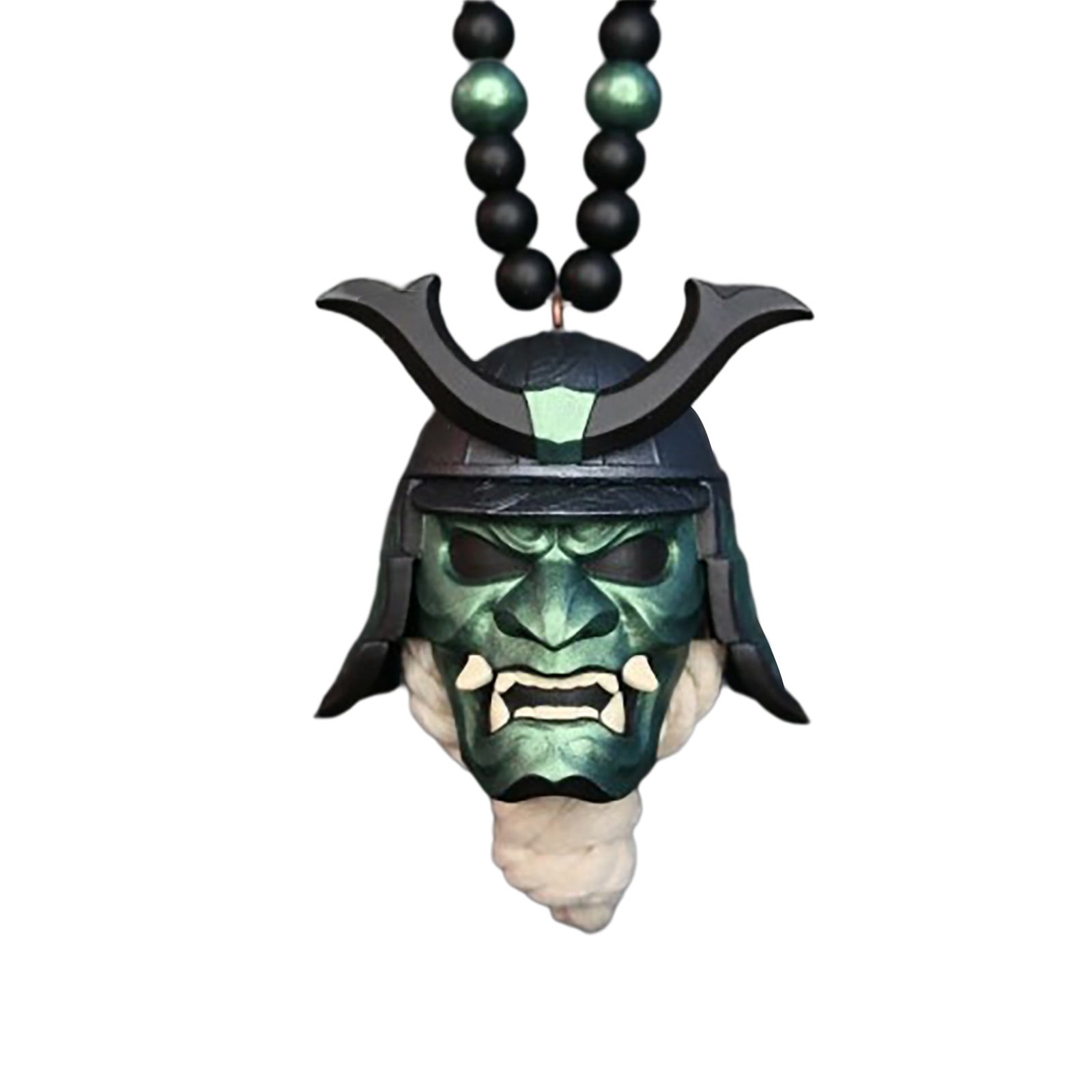 SamuraiKabuto Helmet / Hannya Japanese Oni Car Rear View Mirror Charm