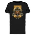 thumbnail image 1 of Samurai Lion Head   T-Shirt Men -Image by Shutterstock, Male 3X-Large, 1 of 2