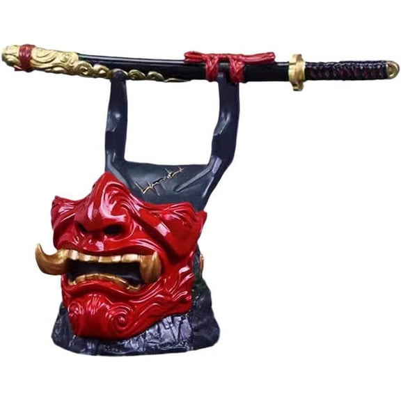 Samurai Mask Gaming Stand, Charging Dock for PS Xbox Switch