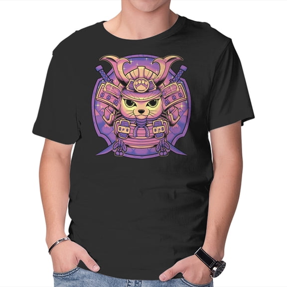 Samurai Neko Unisex T-Shirt Tee Sweatshirt Hoodie Tank Top