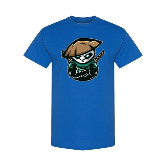 Samurai Panda T-Shirt Men -Image by Shutterstock, Male 3X-Large