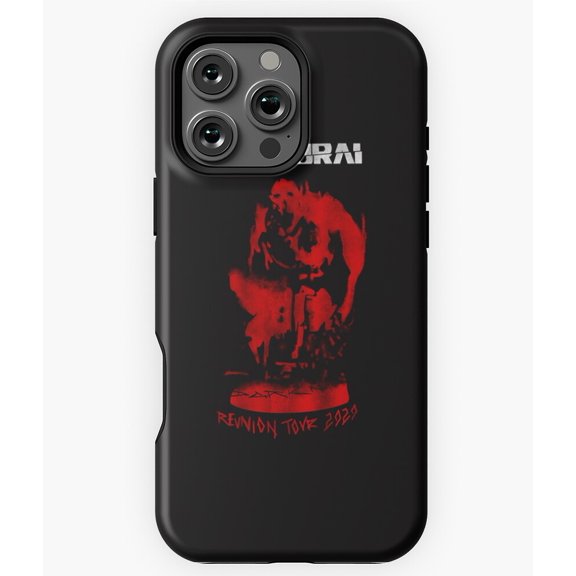 Samurai Reunion Tour Design Phone Case for iPhone 16 15 14 13 12 11 Pro Max