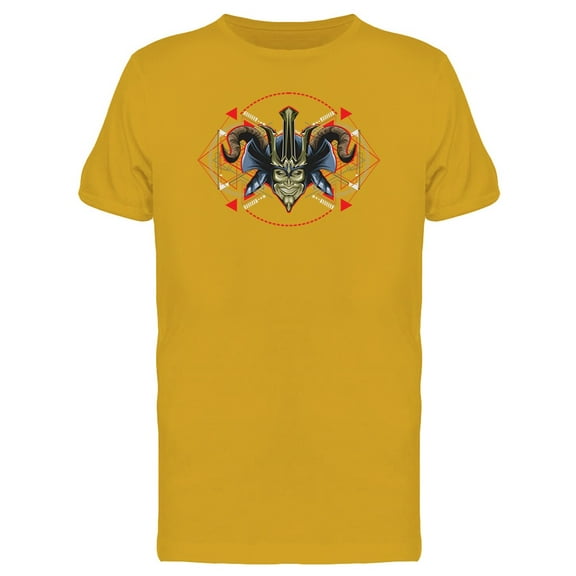 Samurai Robot Design  T-Shirt Men -Image by Shutterstock, Male Large