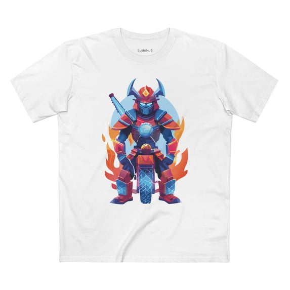 Samurai Graphic Unisex 100 Cotton Staple Tee 26
