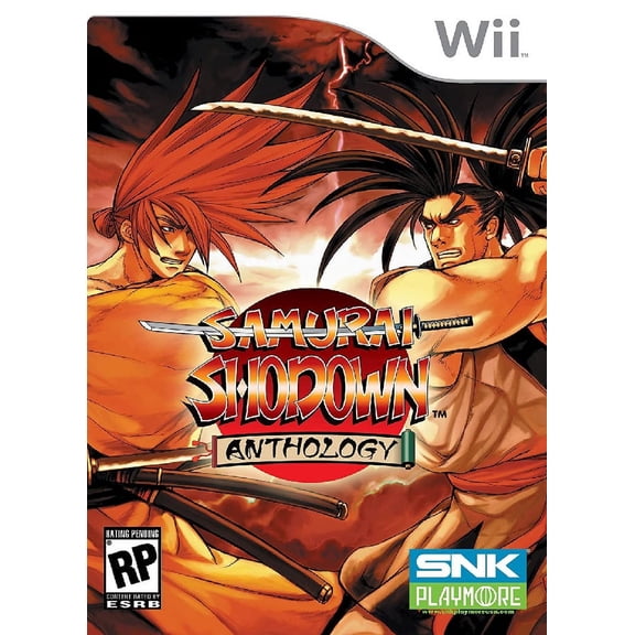 Restored Samurai Shodown Anthology, by SNK, Nintendo Wii, Action Fighting Arcade Video Game, Fighting, Physical, Parental Controls