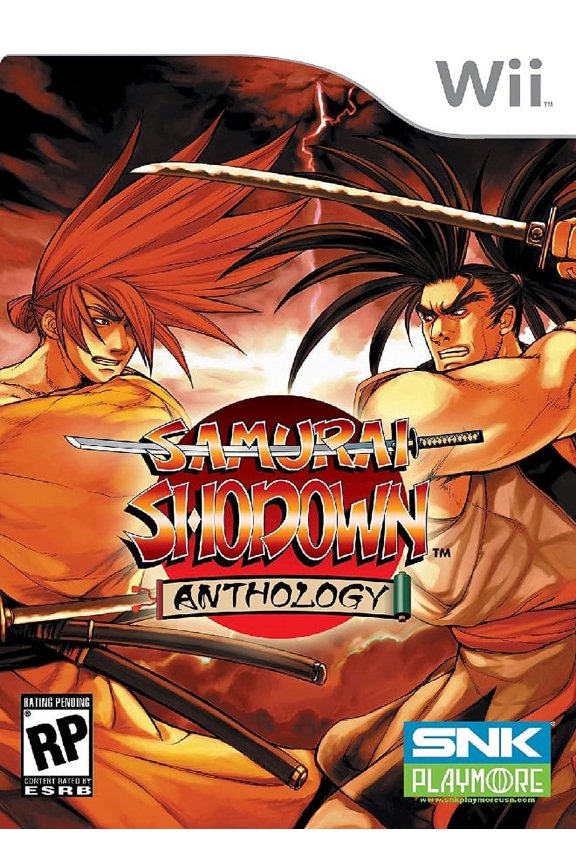 Restored Samurai Shodown Anthology, by SNK, Nintendo Wii, Action Fighting Arcade Video Game, Fighting, Physical, Parental Controls