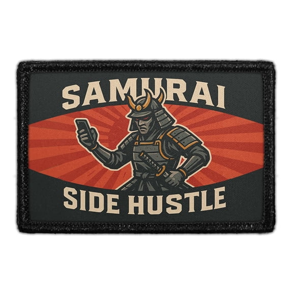 Samurai Side Hustle - Removable Patch