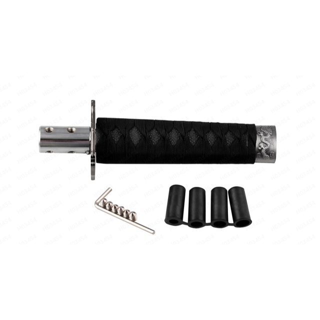 Samurai Sword Shift Knob, Short Gear Shift Knob with 4 Adapters