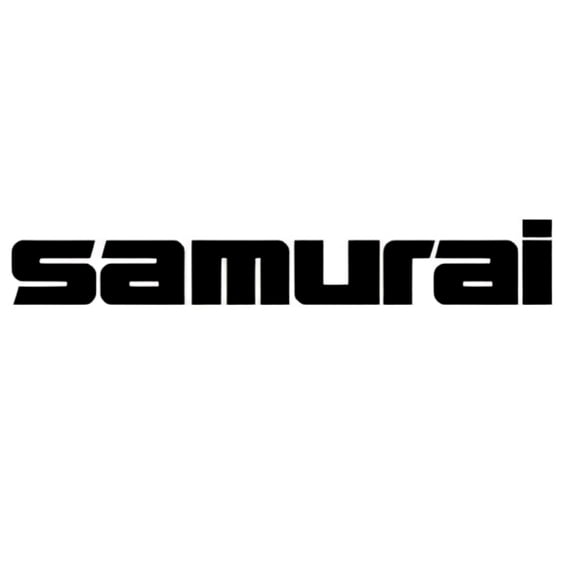 Samurai Tailgate Sticker Decal Black For Suzuki Samurai 86-95 Size 325mm X 48mm