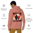 thumbnail image 1 of Samurai and Cane Corso Unisex Hoodie (Dusty Rose, L), 1 of 3