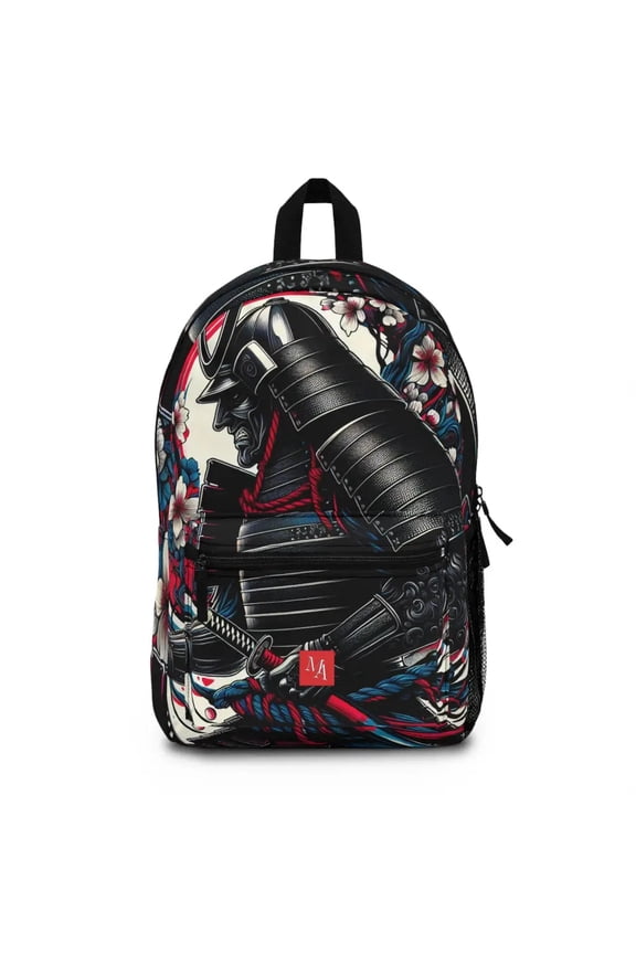 Samurai in Blooming Battle Gear- Backpack