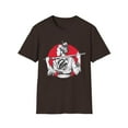 thumbnail image 1 of Samurai with back art Novelty Japanese T-shirt, 1 of 4