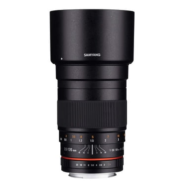 Samyang SY135M-P 135 mm F2.0 ED Ultra Multi Coating Camera Lens for Pentax K Mount