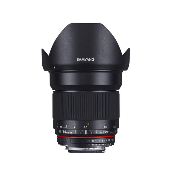 Samyang, 16 mm, f/2, Ultra Wide Angle Fixed Lens for Sony E