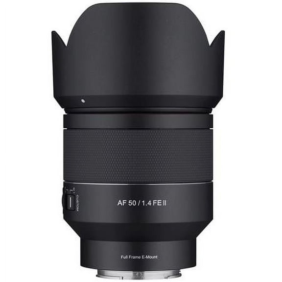 Samyang SYIO5014-E Auto Focus 50 mm F1.4 FE Series II Camera Lens for Sony E