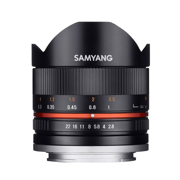 Samyang, 8 mm, f/2.8, Fisheye Fixed Lens for Fujifilm X -mount