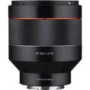 Samyang SYIO85AF-E 85mm F1.4 Auto Focus Weather Sealed Lens for Sony E-Mount