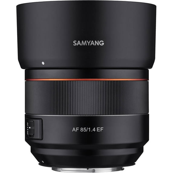 Samyang AF 85mm f/1.4 EF Portrait Lens for Canon EF DSLR Cameras