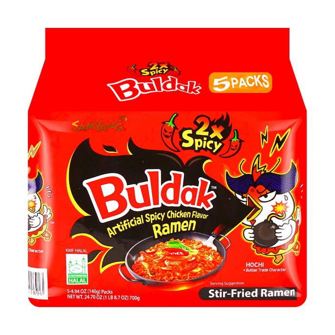 Samyang Buldak Hot Chicken Ramen Noodle, Various Flavors (14 Flavors