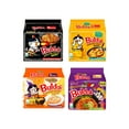 thumbnail image 1 of Samyang Buldak Spicy Chicken Ramen Variety Pack 4 Flavors Quattro Cheese Cheese Habanero Lime Original Hot Chicken 5 Packs, 1 of 1