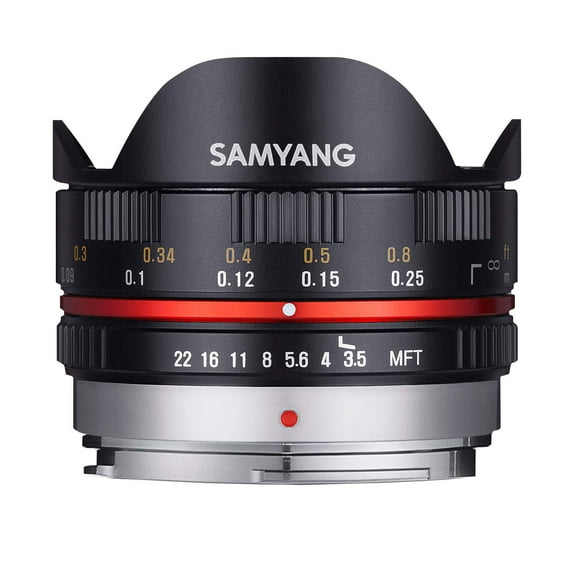 Samyang, 7.50 mm, f/3.5, Fisheye Fixed Lens for Olympus 4/3