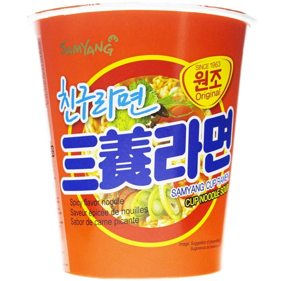 Samyang Ramen Original Cup Noodle (6-cup case)