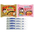 thumbnail image 1 of Samyang Spicy Chicken Ramen Combo (Curry & Carbo), 1 of 1