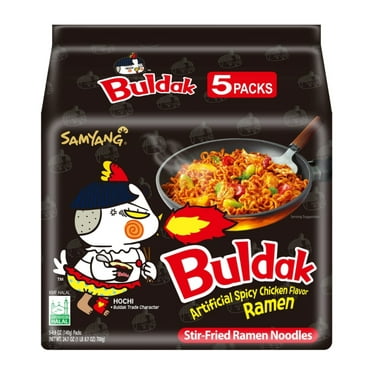 Samyang Spicy Hot Chicken Flavor Instant Ramen, 4.94 oz, 5 pack