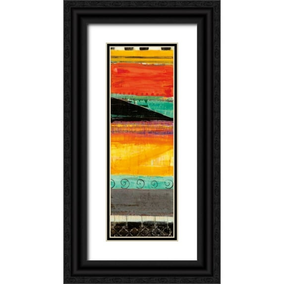 Samyn, Dominique 13x32 Black Ornate Wood Framed with Double Matting Museum Art Print Titled - Waldo Canyon