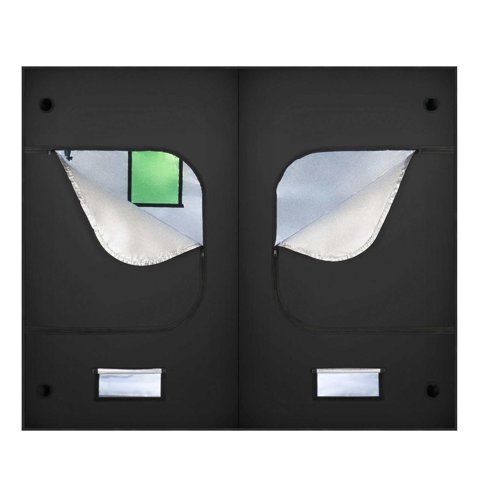 SamyoHome 96" x 48" x 80" Indoor Plant Growing Tent w/ Zipper and