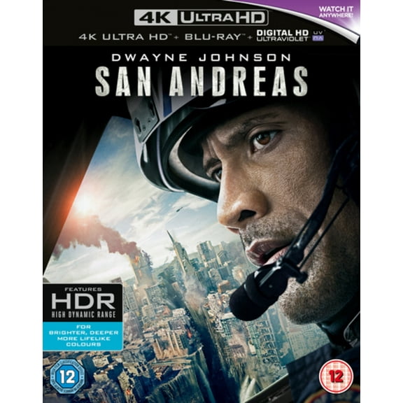 San Andreas (2015) (4K Ultra HD) Carla Gugino Paul Giamatti Alexandra Daddario Archie Panjabi
