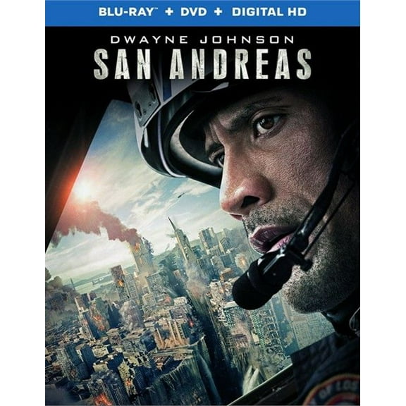 Pre-Owned San Andreas (Br/Dvd) (Blu Ray) (Good)