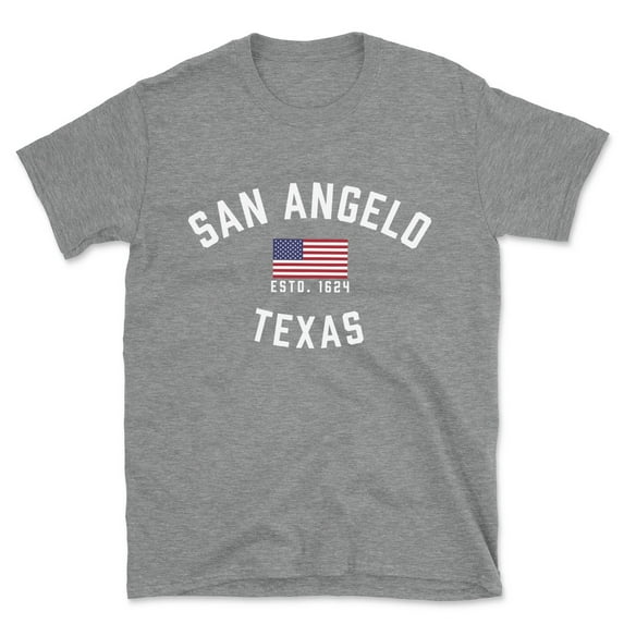 San Angelo Texas Patriot Men's Cotton T-Shirt