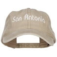 thumbnail image 1 of San Antonio Embroidered Washed Cap - Khaki OSFM, 1 of 5