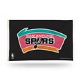 thumbnail image 1 of San Antonio Spurs Vintage Logo Banner Flag On Black Bkg (3X5), 1 of 8
