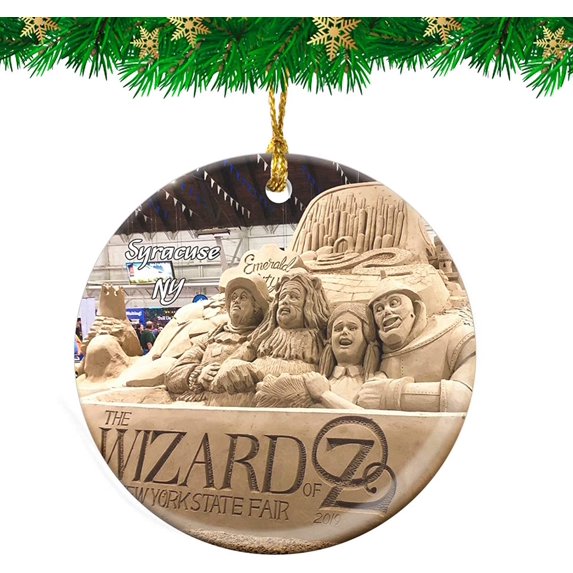 San Antonio River Walk Texas USA Christmas Ornament Travel Souvenir Personalized Christmas Tree Pendant Hanging Decoration