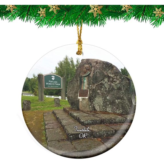 San Antonio River Walk Texas USA Christmas Ornament Travel Souvenir Personalized Christmas Tree Pendant Hanging Decoration