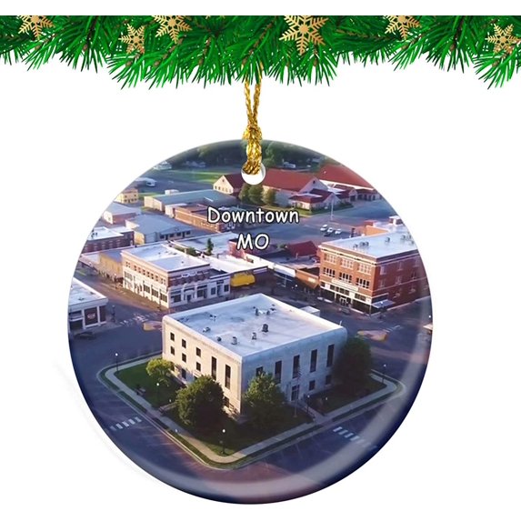 San Antonio River Walk Texas USA Christmas Ornament Travel Souvenir Personalized Christmas Tree Pendant Hanging Decoration