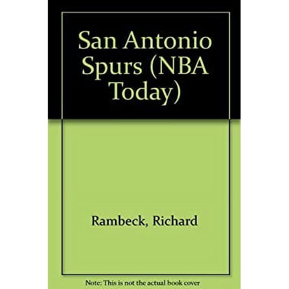 Pre-Owned San Antonio Spurs 9780886828905 Used