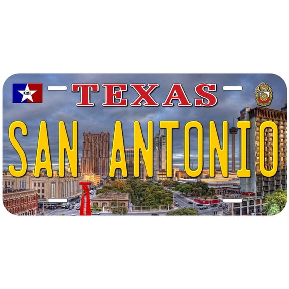 San Antonio TX TAG03 Novelty Car Auto License Plate
