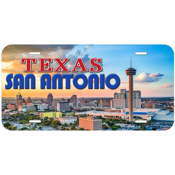San Antonio TX TAG04 Novelty Car Auto License Plate