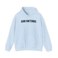 thumbnail image 1 of San Antonio Texas Moving Away Hoodie, Gifts, Hooded Sweatshirt, 1 of 4