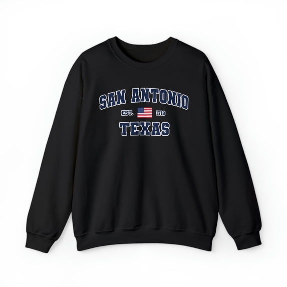 San Antonio Texas TX Trip Vacation Sweatshirt, Gifts, Crewneck