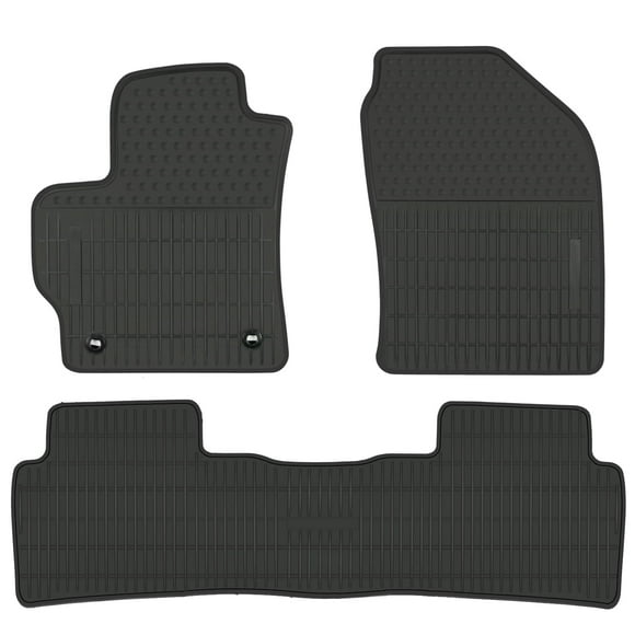 San Auto Car Floor Mats Custom Fit for Toyota Corolla Sedan 2020-2024 Automatic Transmission Rubber Black Car Floor Liners All Weather Protection Odorless No Im Hatchback Model