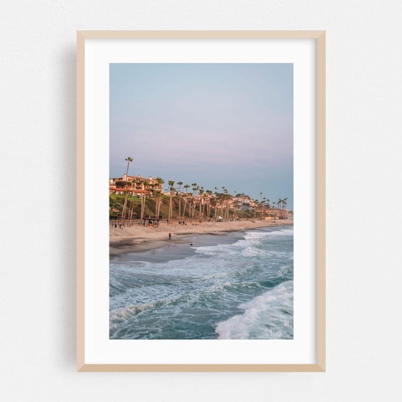 San Clemente California Beach Sunset Poster Unframed Paper Print